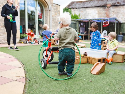 Kids playing